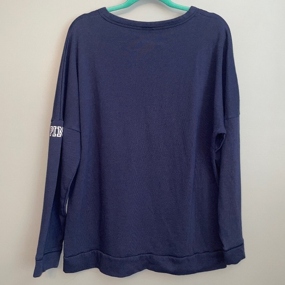 EUC Victoria's Secret PINK Collegiate Collection Villanova Sweatshirt Size Large - Picture 4 of 5